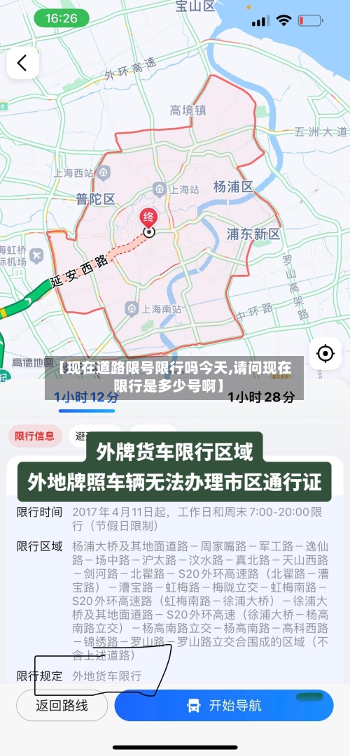 【现在道路限号限行吗今天,请问现在限行是多少号啊】-第3张图片