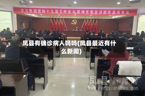 凤县有确诊病人吗吗(凤县最近有什么新闻)