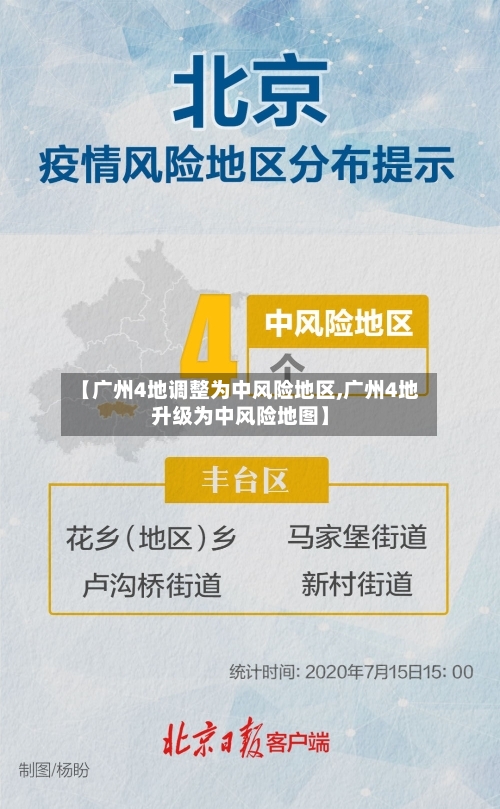 【广州4地调整为中风险地区,广州4地升级为中风险地图】