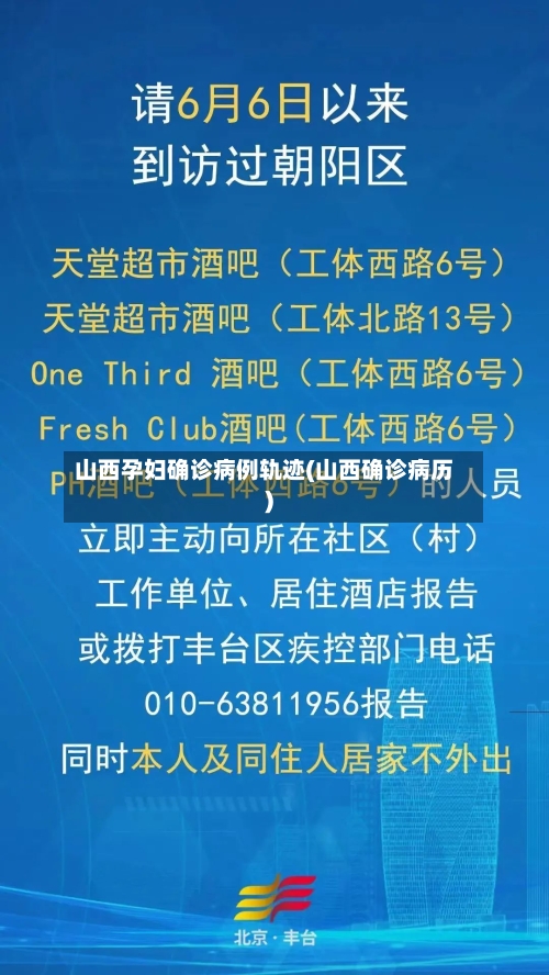 山西孕妇确诊病例轨迹(山西确诊病历)