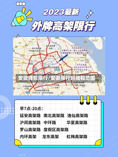 安徽牌照限行/安徽限行时间和范围