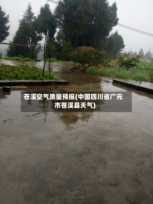 苍溪空气质量预报(中国四川省广元市苍溪县天气)