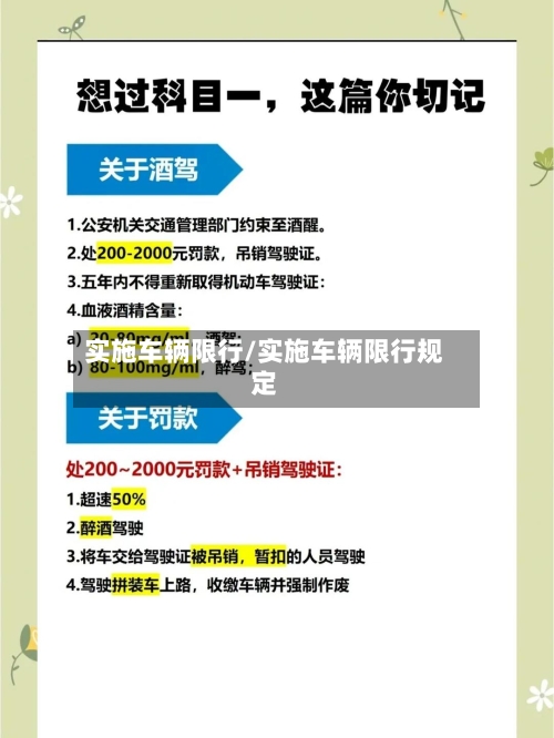 实施车辆限行/实施车辆限行规定-第2张图片