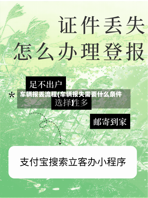 车辆报丢流程(车辆报失需要什么条件)-第2张图片