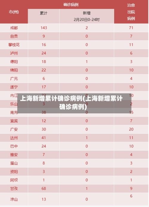 上海新增累计确诊病例(上海新增累计确诊病例)-第3张图片