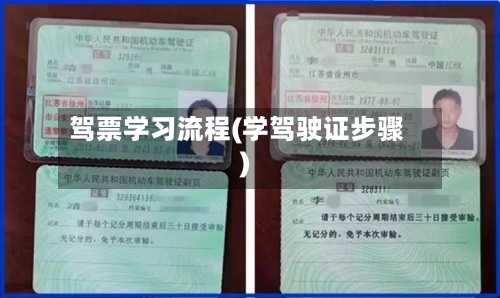 驾票学习流程(学驾驶证步骤)