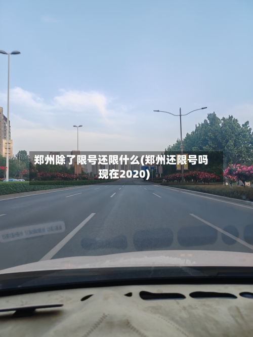 郑州除了限号还限什么(郑州还限号吗现在2020)