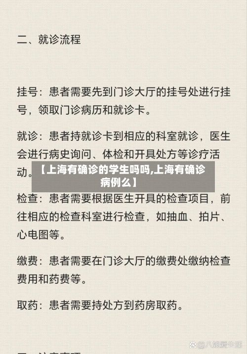【上海有确诊的学生吗吗,上海有确诊病例么】-第2张图片