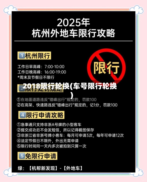 2018限行轮换(车号限行轮换)