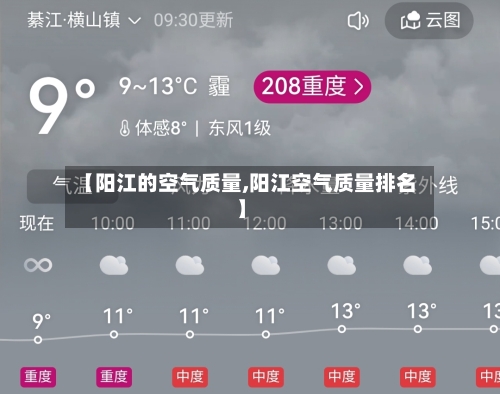 【阳江的空气质量,阳江空气质量排名】-第3张图片