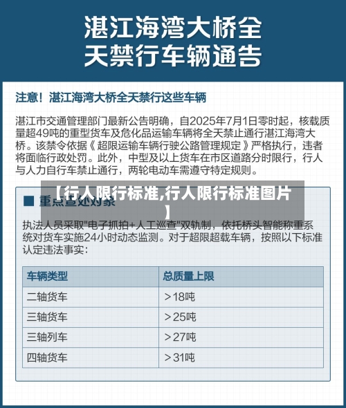 【行人限行标准,行人限行标准图片】-第2张图片