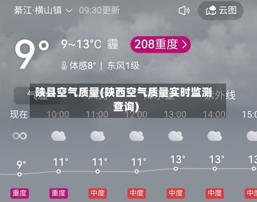 陕县空气质量(陕西空气质量实时监测查询)