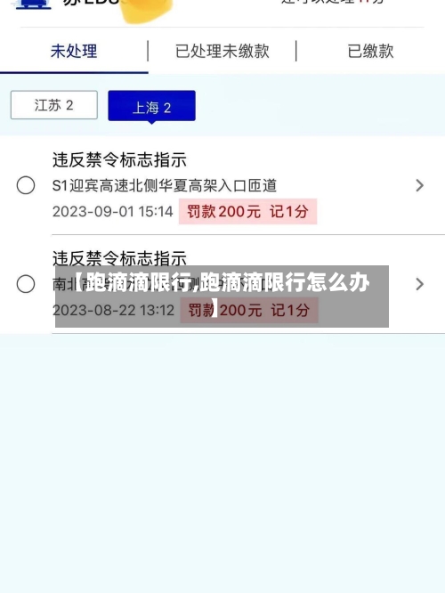 【跑滴滴限行,跑滴滴限行怎么办】