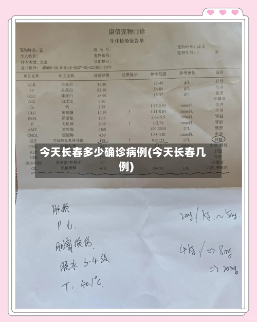 今天长春多少确诊病例(今天长春几例)