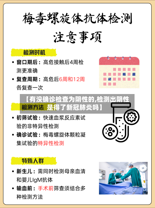 【有没确诊检查为阴性的,检测出阴性是得了新冠肺炎吗】