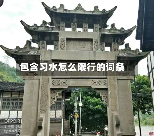 包含习水怎么限行的词条-第2张图片