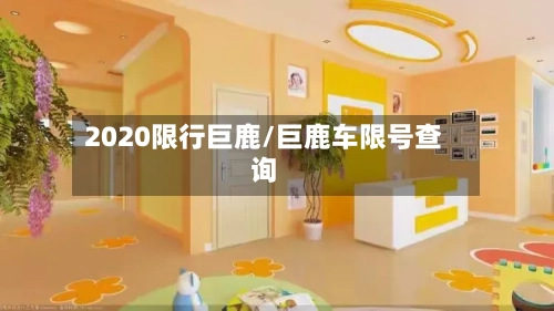 2020限行巨鹿/巨鹿车限号查询-第2张图片