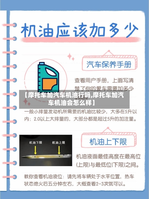 【摩托车加汽车机油行吗,摩托车加汽车机油会怎么样】-第2张图片