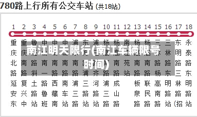 南江明天限行(南江车辆限号时间)-第2张图片