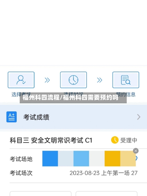 福州科四流程/福州科四需要预约吗-第1张图片