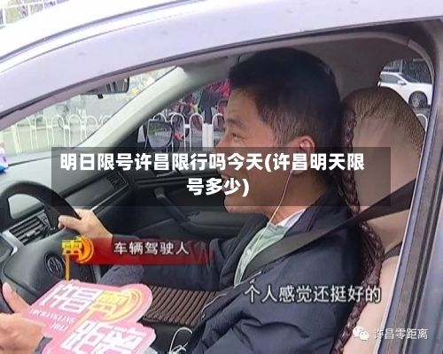明日限号许昌限行吗今天(许昌明天限号多少)-第3张图片