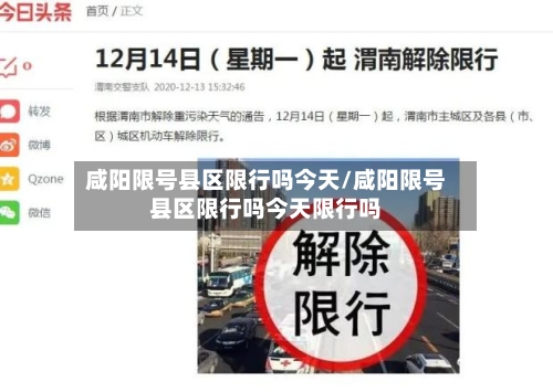 咸阳限号县区限行吗今天/咸阳限号县区限行吗今天限行吗