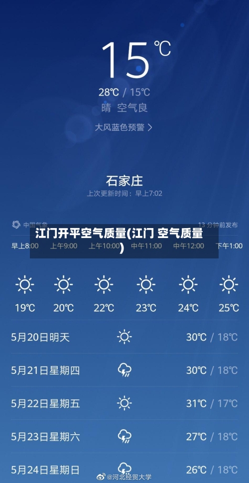 江门开平空气质量(江门 空气质量)-第3张图片