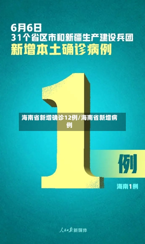 海南省新增确诊12例/海南省新增病例